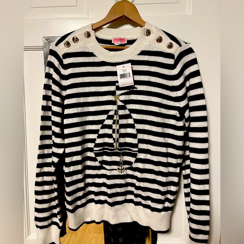 Kate spade striped sweater